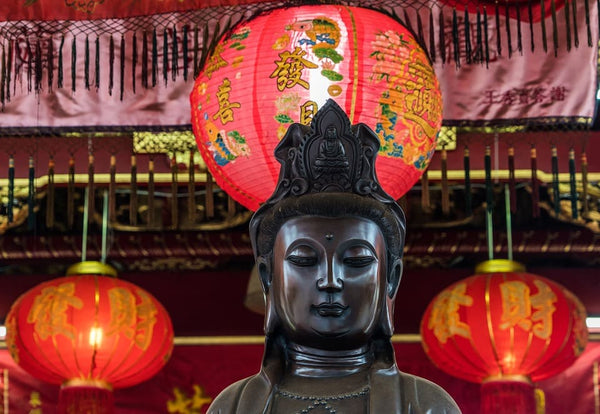 Pourquoi intégrer un attrape-rêve à un décor Bouddhiste ?