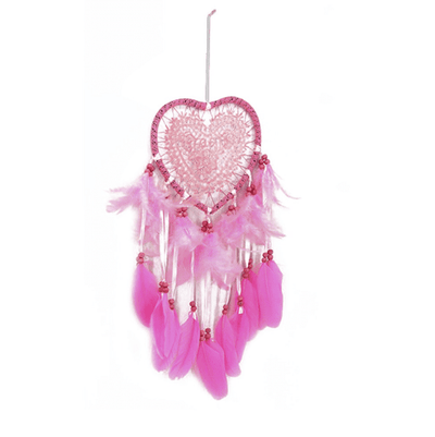 attrapeur de reve rose