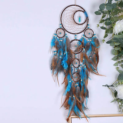 Attrape-Rêve Multi-Cercles "Jenaan"