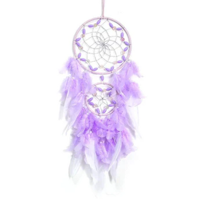 Attrape-Rêve Géant Violet et Bleu 