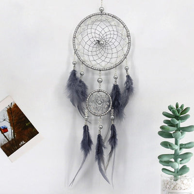 Attrape-Rêve Gris "Squaw"